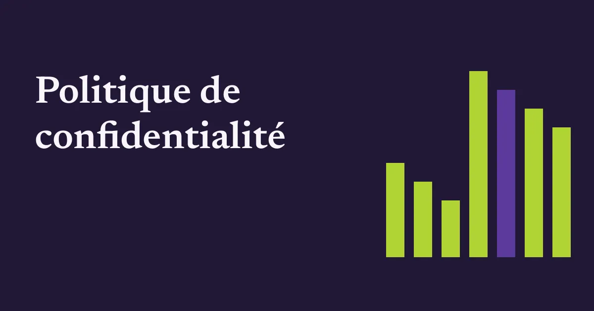 Politique de confidentialité